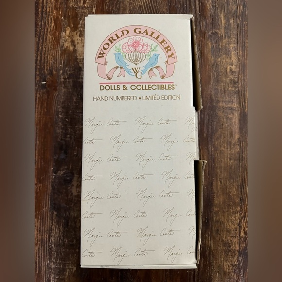 NIB-🎁World Gallery Porcelain Doll -new in box - Picture 7 of 8